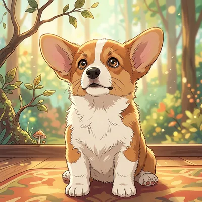 Luna - Anime portrait example